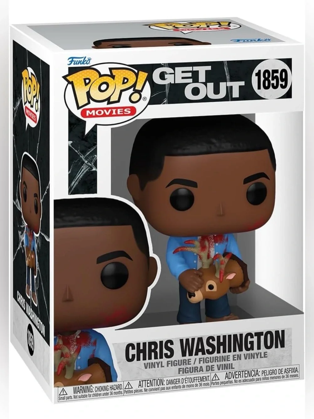 Funko Pop Movies #1859 Get Out Chris Brand New